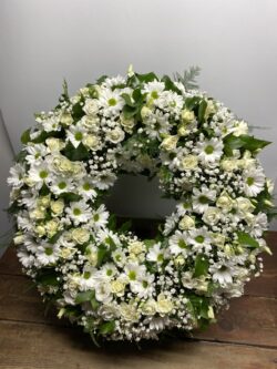 Álló görögkoszorú D 65cm,drótmentes