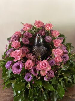 Urnadísz,urnakoszorú D50