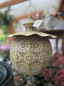 Fém lámpás,mécsestartó,függeszthető